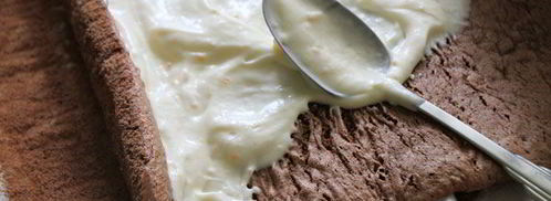 шоколадно-апельсиновый рулет. Шаг 11