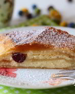 Австрийский штрудель с творожной начинкой