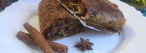 богатый штрудель из лаваша. Шаг 14