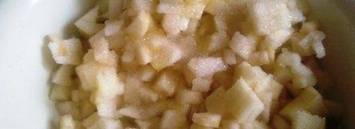 быстрый штрудель из лаваша с грушей. Шаг 5