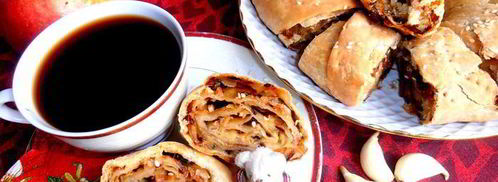 хрустящий постный штрудель с ароматной полезной начинкой. Шаг 24