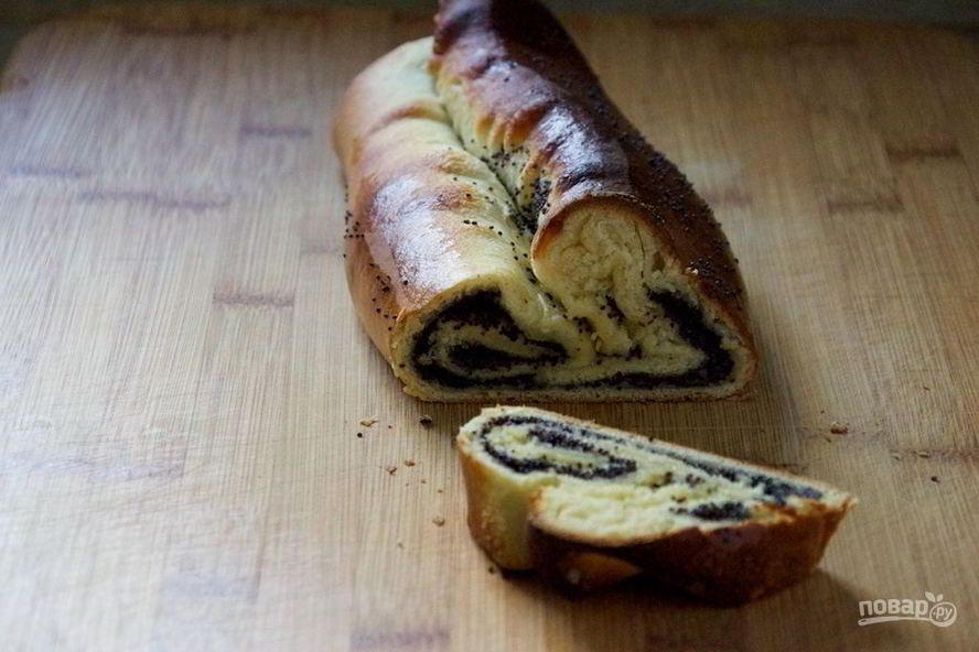 Рецепт макового штруделя