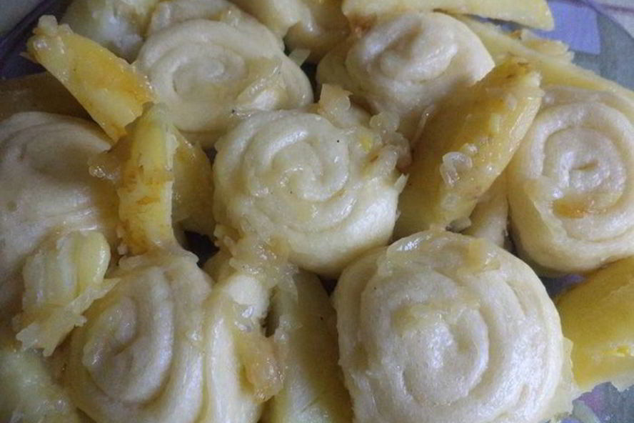 Рецепт немецкого штруделя с картошечкой и луком