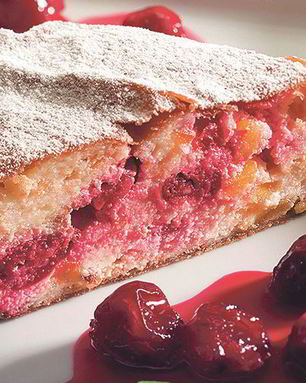 Немецкий штрудель с творогом