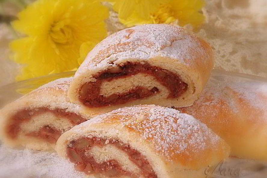 Рецепт осенне-зимнего домашний штрудель