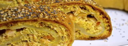 рыбный штрудель. Шаг 17