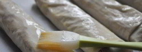 штрудель с вишней из теста фило. Шаг 10