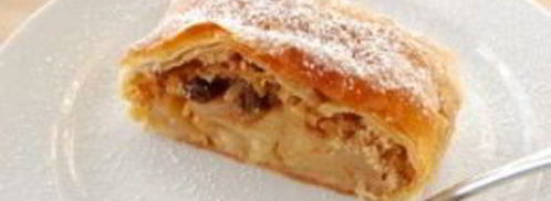 штрудель с яблоками из лаваша. Шаг 6