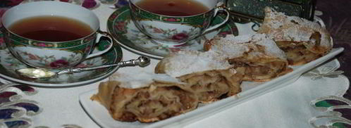 штрудель с яблоками воскресный. Шаг 13