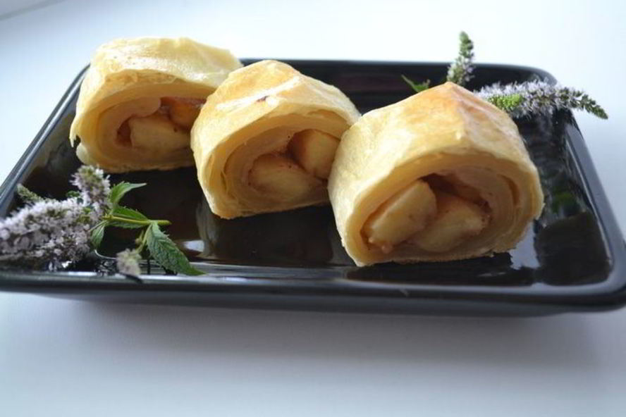 Рецепт штруделя яблочного