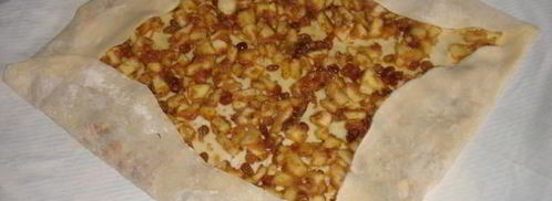 тесто фило и яблочный штрудель из него. Шаг 17