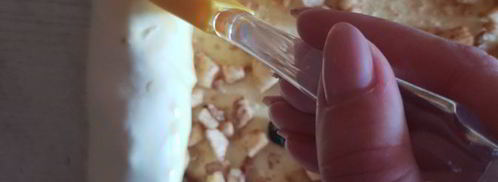 яблочный штрудель из готового теста. Шаг 9