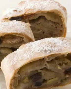 Яблочный штрудель по-австрийски