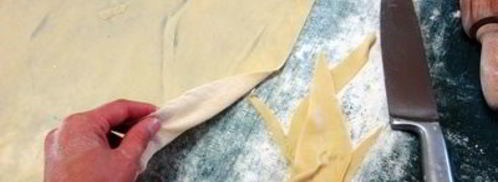 яблочный штрудель с грецкими орехами. Шаг 15