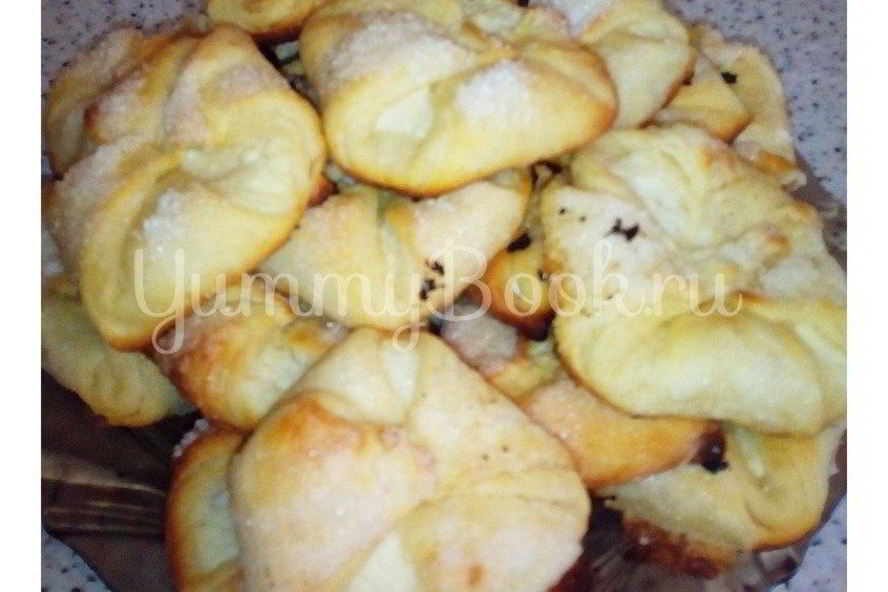 Рецепт слоена-дрожжевых конвертики