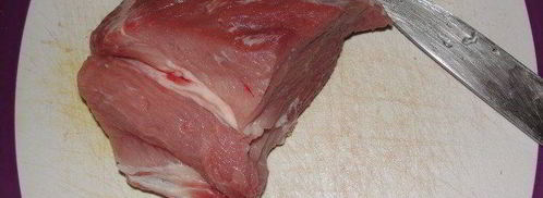 слоеные конвертики с мясом. Шаг 3