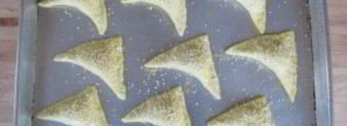 слойки из бездрожжевого теста с сыром. Шаг 9