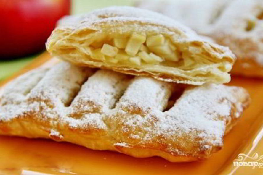 Рецепт слоек из готового слоеного теста