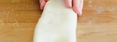 слойки из слоеного теста с сахаром. Шаг 6