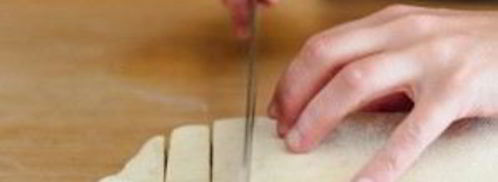 слойки из слоеного теста с сахаром. Шаг 8