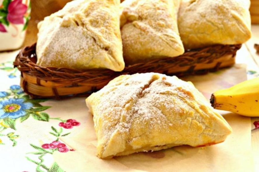 Рецепт слоек с бананами