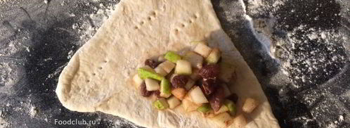 слойки с начинкой из груш. Шаг 6