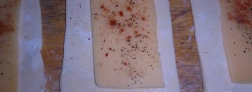 слойки с сыром и морской капустой. Шаг 4