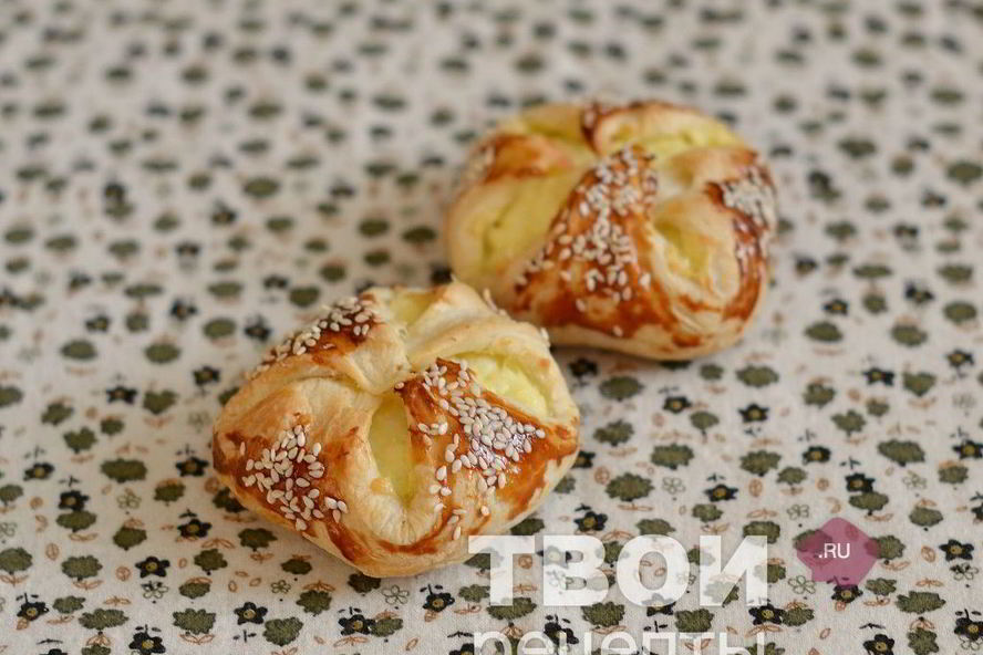 Рецепт слоек с сыром