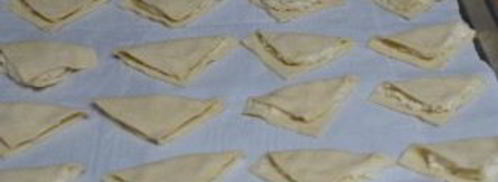 слойки с творогом. Шаг 6