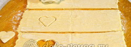 слойки с яблочным пюре. Шаг 5