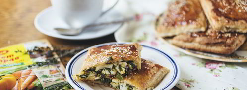 слойки с яйцом и зеленью. Шаг 16