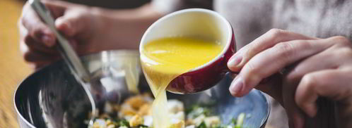 слойки с яйцом и зеленью. Шаг 6