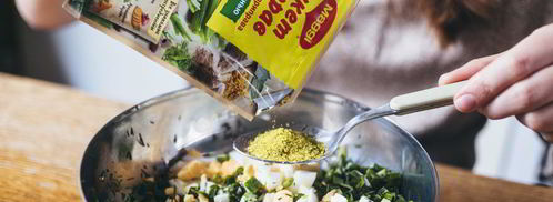 слойки с яйцом и зеленью. Шаг 7