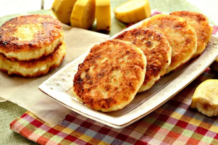 Рецепт банановых сырников