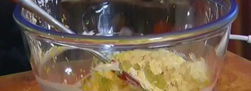 лимонные сырники с соусом из маскарпоне. Шаг 7