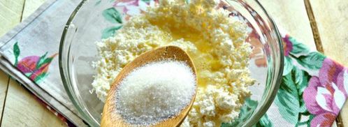 оригинальные сырники с киви. Шаг 3