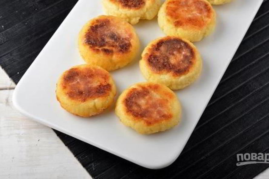 Рецепт сырников без яиц