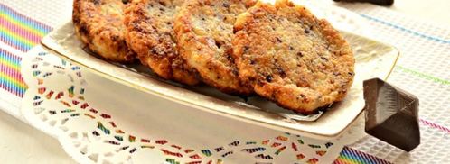 сырники с шоколадной крошкой. Шаг 3