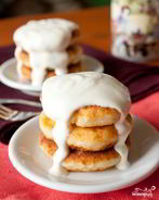 Сырники с вишней