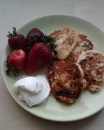 Сырники с яблоком Нежные