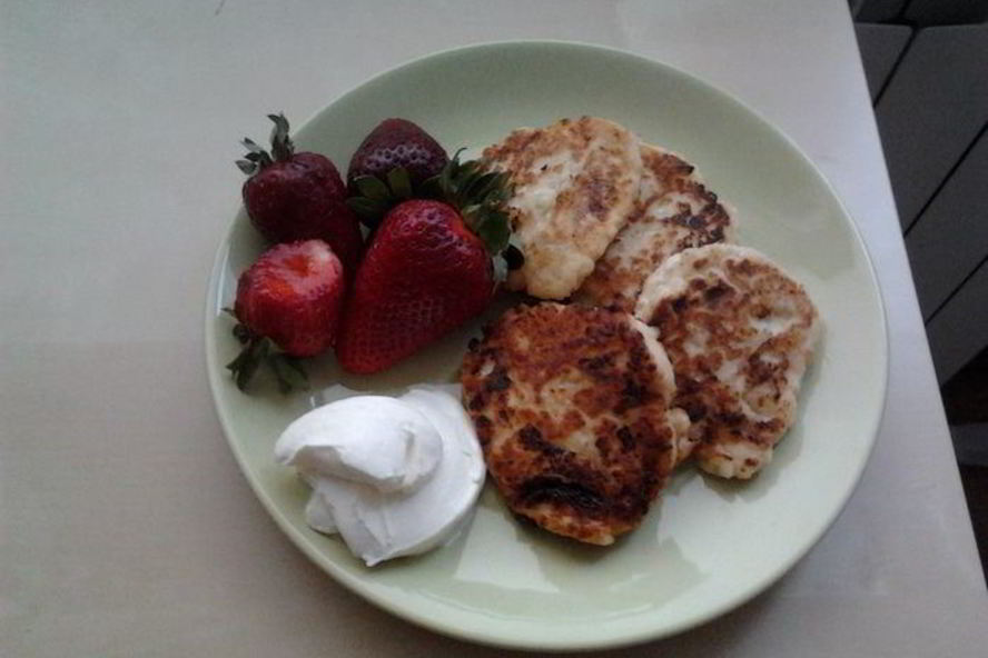 Рецепт сырников с яблоком нежные