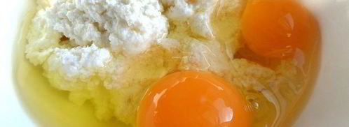 сырники в духовке с шоколадом. Шаг 3