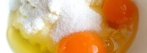 сырники в духовке с шоколадом. Шаг 4