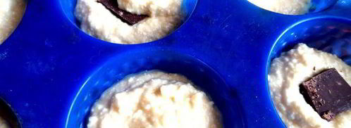 сырники в духовке с шоколадом. Шаг 10