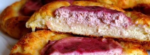 сырники в духовке с ягодной начинкой. Шаг 8