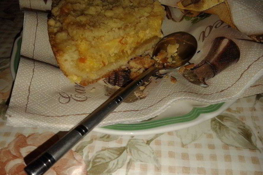 Рецепт творожника с цитрусовой начинкой