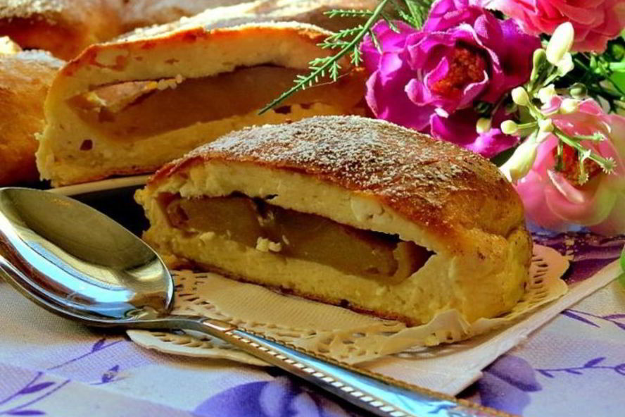 Рецепт творожников с яблоками