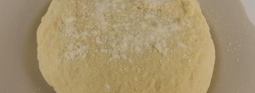быстрое дрожжевое тесто для пиццы и лепешек. Шаг 5