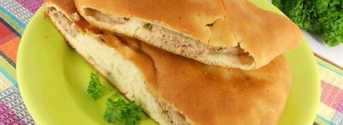 быстрое дрожжевое тесто для пиццы и лепешек. Шаг 7