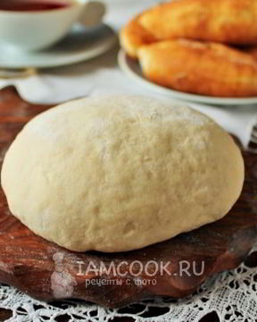 Быстрое тесто для пирожков без дрожжей